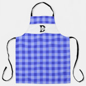 Monogram Gingham Schort (Voorkant)