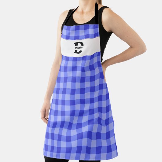 Monogram Gingham Schort (Insitu)