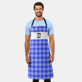 Monogram Gingham Schort (Gedragen)