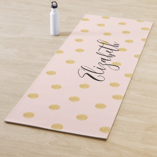 Monogram Girly Pink Yogamat
