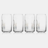 Monogram Glassware Set Drinkware Blikvorm Glas (Links)