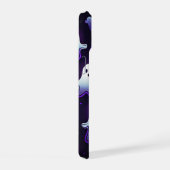 Monogram gloeiende geesten in de nacht iPhone 15 hoesje (Rechterkant)