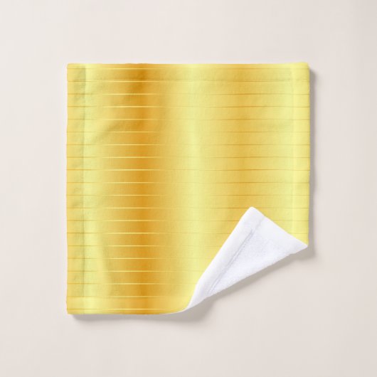 Monogram Gold Look Elegant Modèle moderne (Gant de toilette)