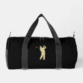 Monogram Gold Silhouette Golfer Plunjezak (Achterkant)