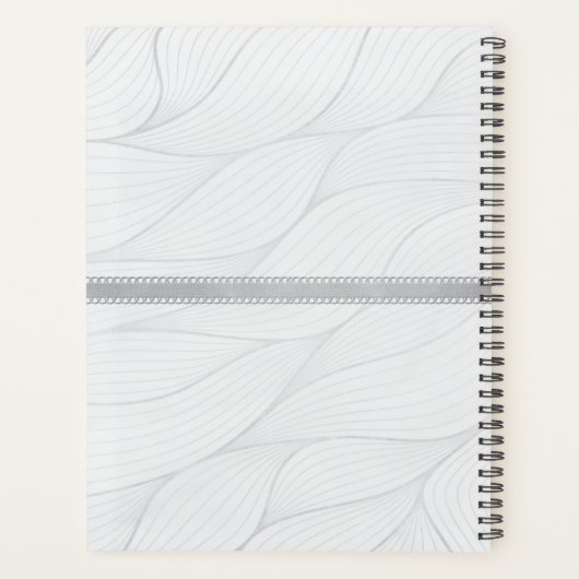 Monogram Gold Silver 2025 Appointment Book (Dos)