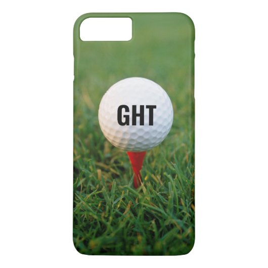 Monogram Golf Ball Ted Up! SmartPhone-Hoesje Case-Mate iPhone Case (Achterkant)