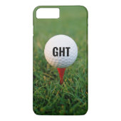 Monogram Golf Ball TeUp! Coque SmartPhone (Dos)
