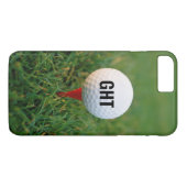 Monogram Golf Ball TeUp! Coque SmartPhone (Dos (Horizontal))