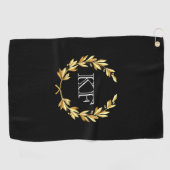 Monogram Golf Towel Golfhanddoek (Horizontaal)