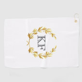 Monogram Golf Towel Golfhanddoek (Horizontaal)