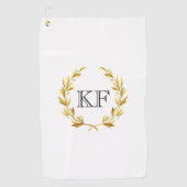 Monogram Golf Towel Golfhanddoek (Voorkant)