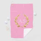 Monogram Golf Towel Golfhanddoek (Insitu)