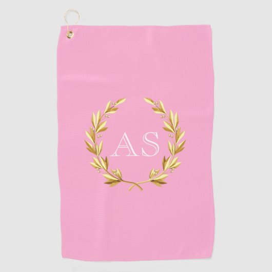 Monogram Golf Towel Golfhanddoek (Voorkant)