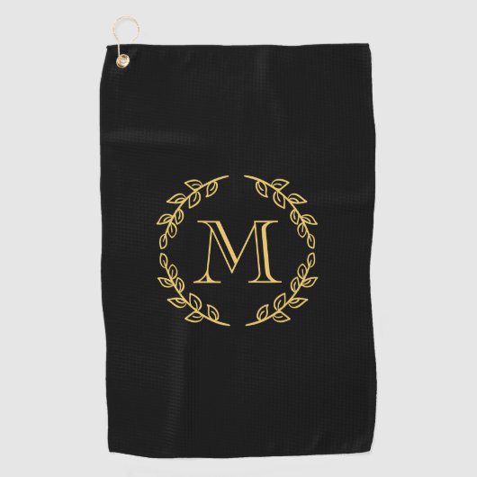 monogram golfhanddoek (Voorkant)