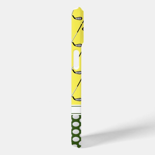 Monogram golfpatronen Case-Mate iPhone case (Achterkant / Rechts)