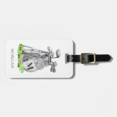 Monogram golftas bagagelabel (Voorkant horizontaal)