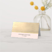 Monogram Goud Hart Diamant Roze Bruiloft (Achterkant)