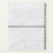 Monogram Goud Zilver 2025 Afspraakboek Planner (Achterkant)