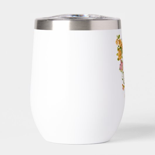 Monogram gouden Rozen lint (Voorkant)