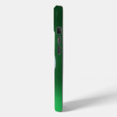 MONOGRAM groen Case-Mate iPhone Case (Achterkant / Links)