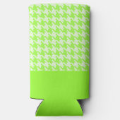 Monogram groen en wit houndstooth patroon (Achterkant)