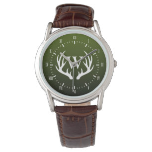 Monogram groene Mannen Horloge