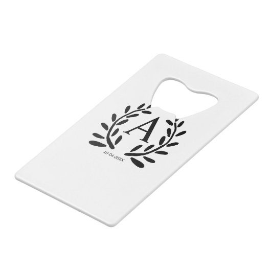 MONOGRAM GROOMSMAN AJOUTER ANNÉE DATE NOM DONS (Devant Angle)