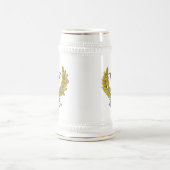 Monogram Groomsman-Best Man Bierpul (Center)