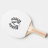 MONOGRAM GROOMSMAN JAAR DATUM NAAM CADO'S TAFELTENNISBATJE (Zijkant)