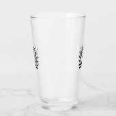 MONOGRAM GROOMSMAN TOEVOEGEN JAAR DATUM NAAM GESCH GLAS (Links)