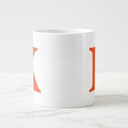 Monogram Grote Koffiekop (Voorkant)