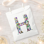 Monogram H Bedankzakje (Geknipt)