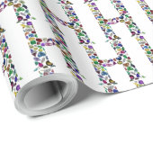 Monogram H Cadeaupapier (Rol Hoek)