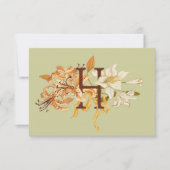 Monogram H Kaart (Voorkant)