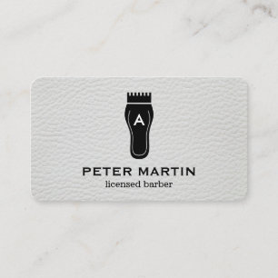 Monogram Hair Clippers Visitekaartje