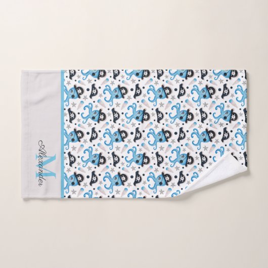 Monogram handdoekset bad handdoek (Handdoek)