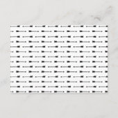 Monogram hart en Pijl | Advies voor de koppel (Achterkant)