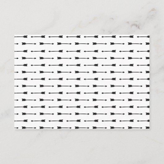 Monogram hart en Pijl | Advies voor de koppel (Achterkant)