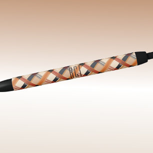 Monogram   Herfst-Diagonaal Streeppatroon Inkt Zwarte Inkt Pen