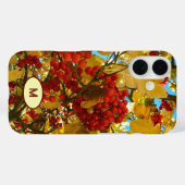 Monogram Herfst RedBerry sinaasappel Kroonfoto - Case-Mate iPhone Case (Achterkant (horizontaal))