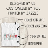 Monogram Het is een goede dag om leraar te zijn T-shirt