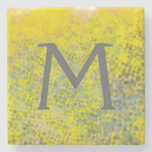 Monogram Hive I Stenen Onderzetter