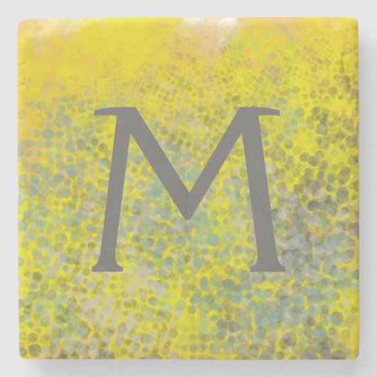 Monogram | Hive I Stenen Onderzetter (Voorkant)