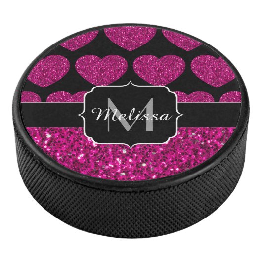 Monogram Hockey Puck (3/4)