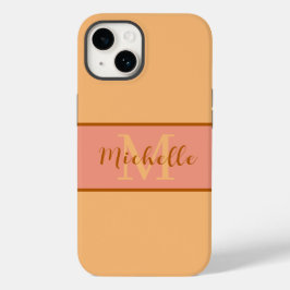Monogram Hoesje-Mate iPhone 14 hoesje