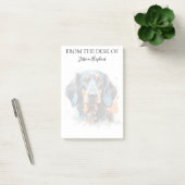 Monogram hond Minnelijke Dachshund Post-it® Notes (Kantoor)