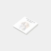 Monogram hondenliefhebber Beagle Post-it® Notes (Schuin)