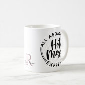 Monogram Hot Mess Express Coffee-Mok Koffiemok (Voorkant rechts)