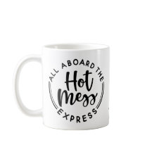 Monogram Hot Mess Express Coffee-Mok