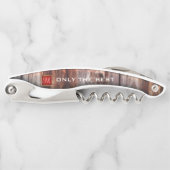 Monogram Houten Kurkentrekker (Voorkant)